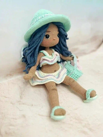 Receita Boneca Lirio Amigurumi