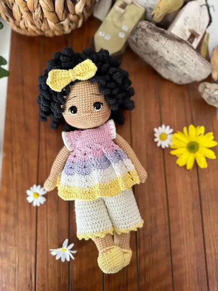 Receita Boneca Mag Amigurumi