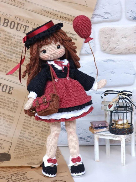 Receita Boneca Magica Amigurumi