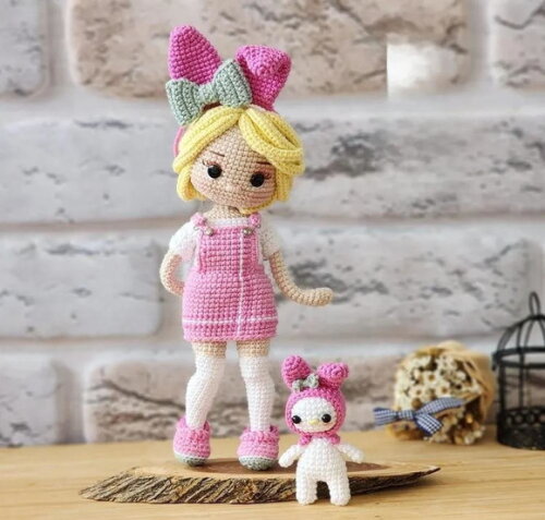 Receita Boneca Melody Amigurumi