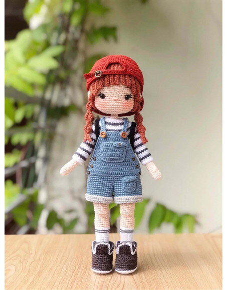Receita Boneca Milla Amigurumi