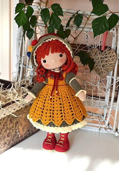Receita Boneca Nina Amigurumi