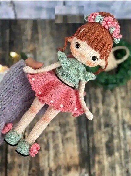Receita Boneca Nina Amigurumi
