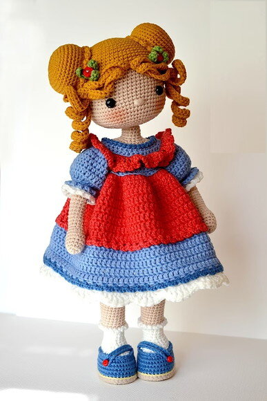 Receita Boneca Noemi Amigurumi