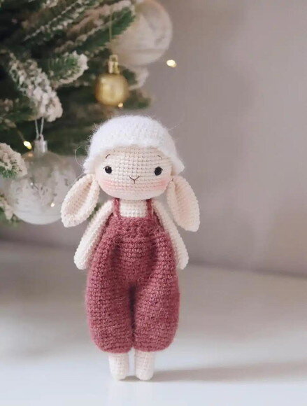 Receita Boneca Ovelha Amigurumi