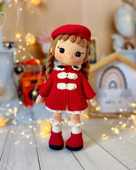 Receita Boneca Poppy Amigurumi