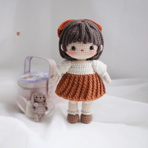 Receita Boneca Rosie Amigurumi