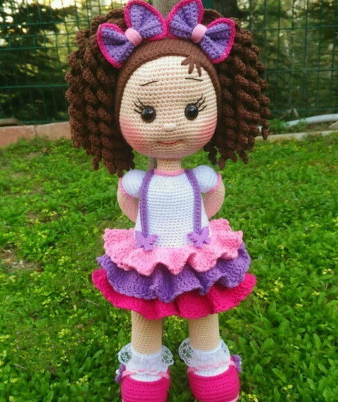 Receita Boneca Russa amigurumi