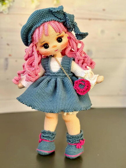 Receita Boneca Turca Amigurumi