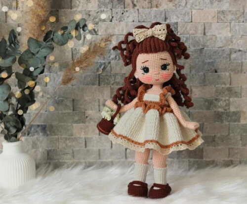 Receita Boneca Turca Amigurumi
