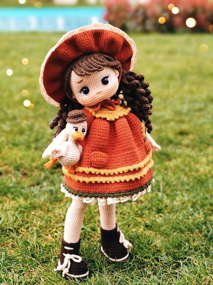Receita Boneca Turca Amigurumi