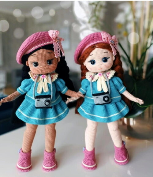 Receita Boneca Turca Amigurumi