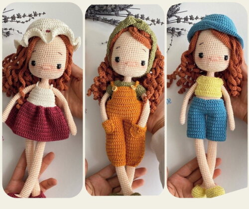 Receita Boneca Turca Amigurumi