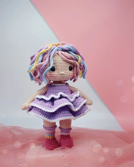 Receita Boneca Unicornio Amigurumi