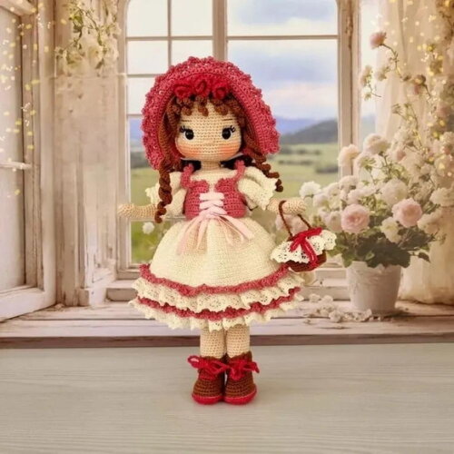 Receita Boneca Valeria Amigurumi