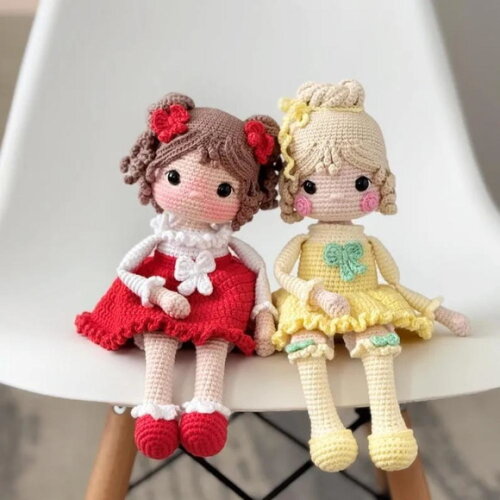 Receita Bonecas Amigurumi