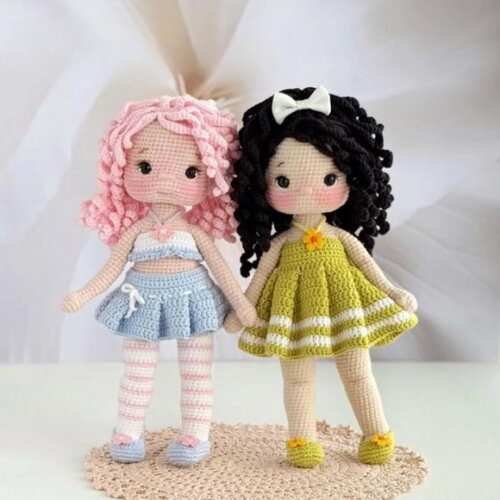 Receita Bonecas Amigurumi