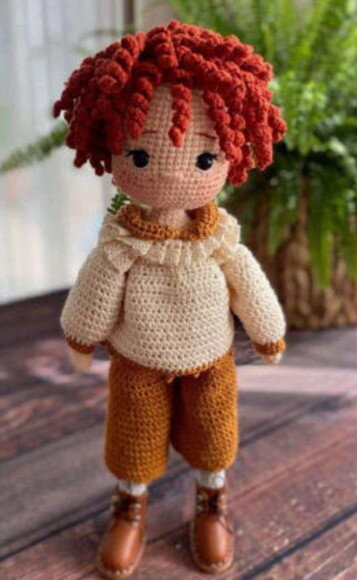 Receita Boneco Amigurumi