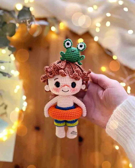 Receita Boneco Amigurumi
