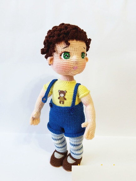 Receita Boneco Amigurumi