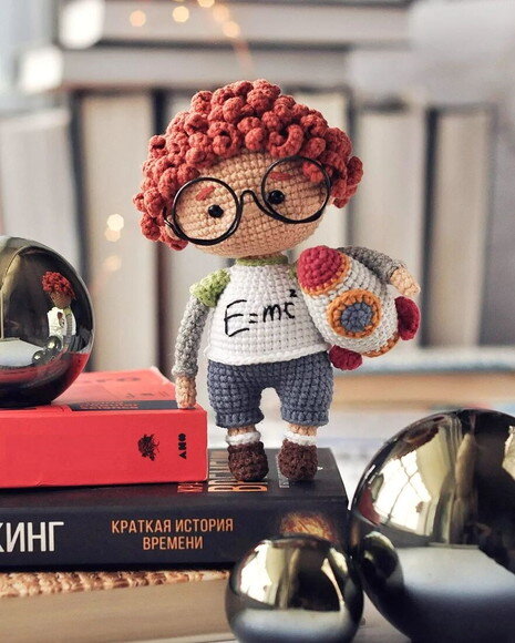 Receita Boneco Amigurumi
