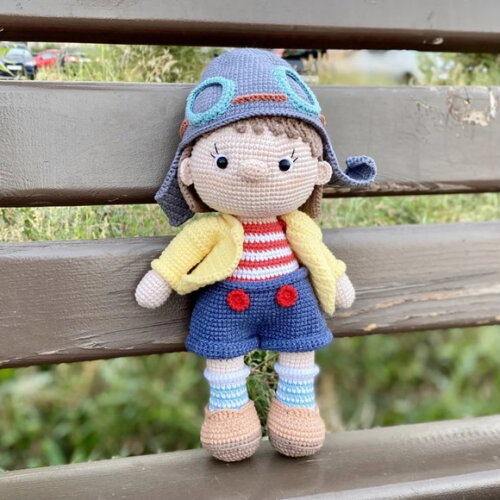 Receita Boneco Amigurumi