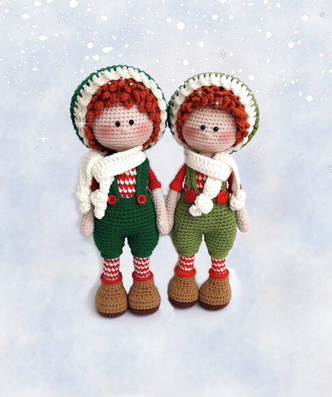 Receita Boneco Natal Amigurumi