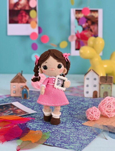 Receita Bonequinha Amigurumi