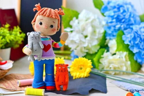Receita Bonequinha Amigurumi