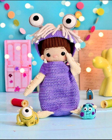 Receita Boo Amigurumi