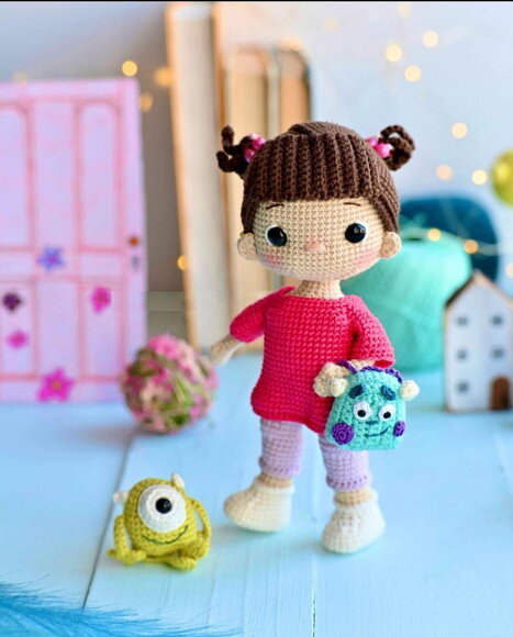 Receita Boo Amigurumi
