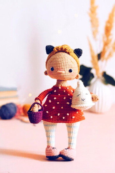 Receita Bonequinha Amigurumi