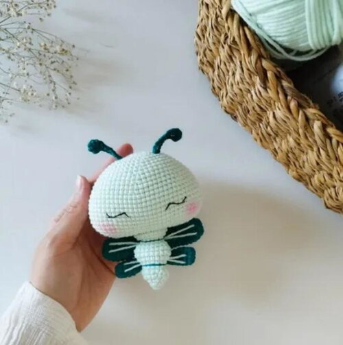 Receita Borboleta Amigurumi
