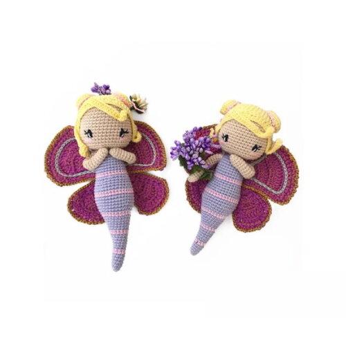 Receita Borboleta Amigurumi