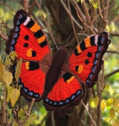 Receita Borboleta Amigurumi