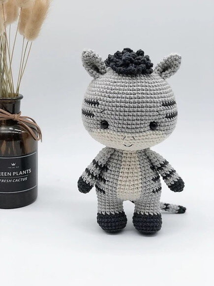 Receita Burrinho Amigurumi