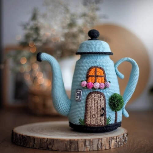 Receita Bule Amigurumi