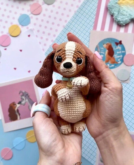 Receita Cachorrinho Amigurumi