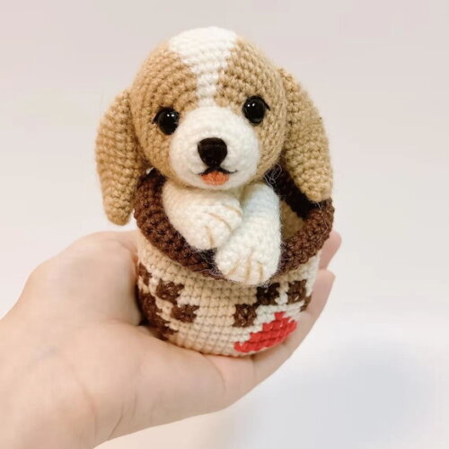 Receita Cachorrinho Amigurumi