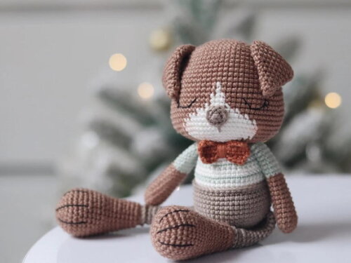 Receita Cachorrinho Amigurumi