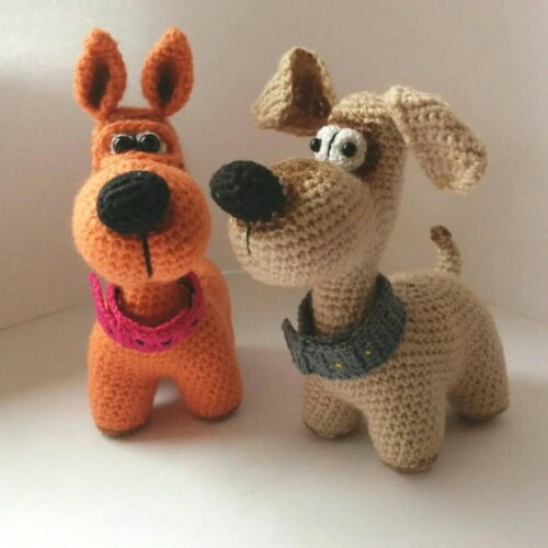 Receita Cachorrinhos Amigurumi
