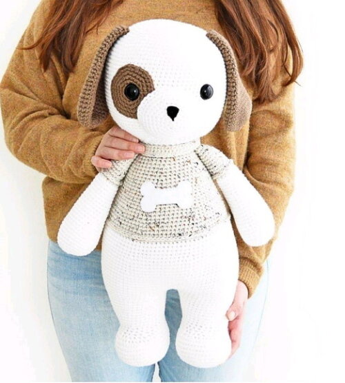Receita Cachorro amigurumi
