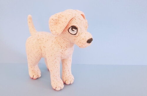 Receita Cachorro amigurumi
