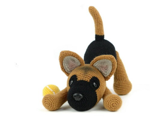 Receita Cachorro amigurumi