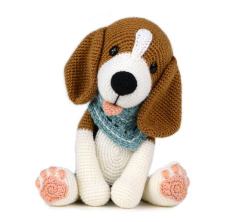 Receita Cachorro amigurumi