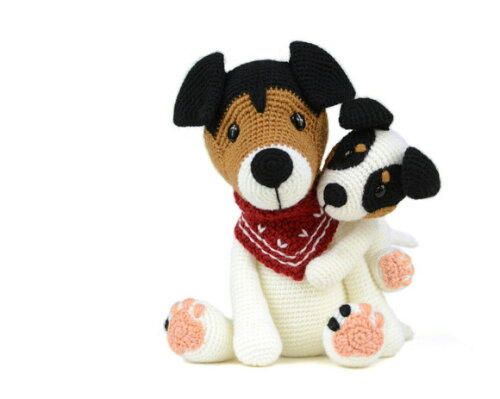 Receita Cachorro amigurumi