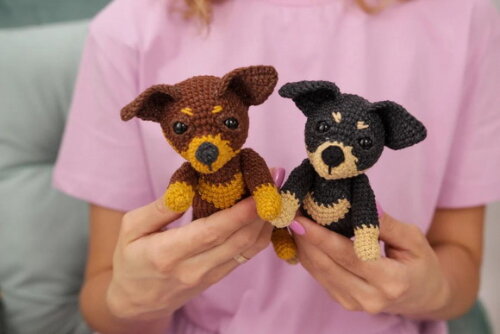 Receita Cachorro Amigurumi