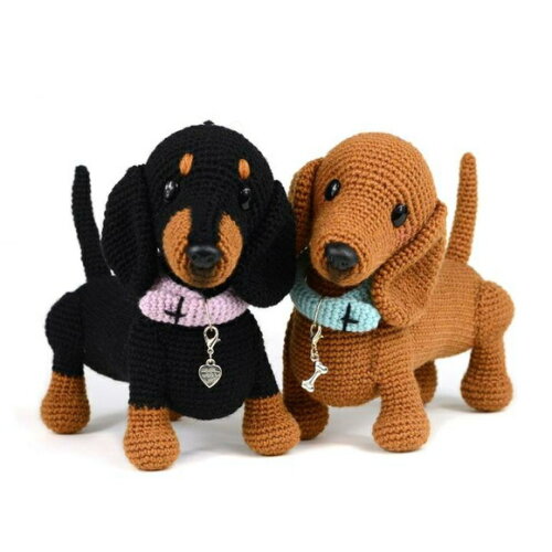 Receita Cachorro amigurumi