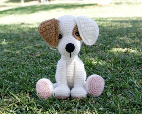 Receita Cachorro Amigurumi