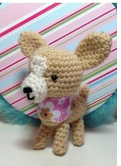 Receita Cachorro Amigurumi